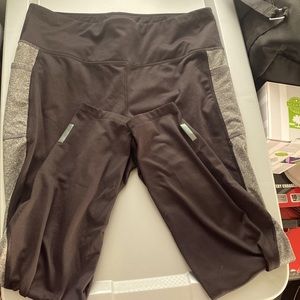 Avia fleece lined leggings with pockets